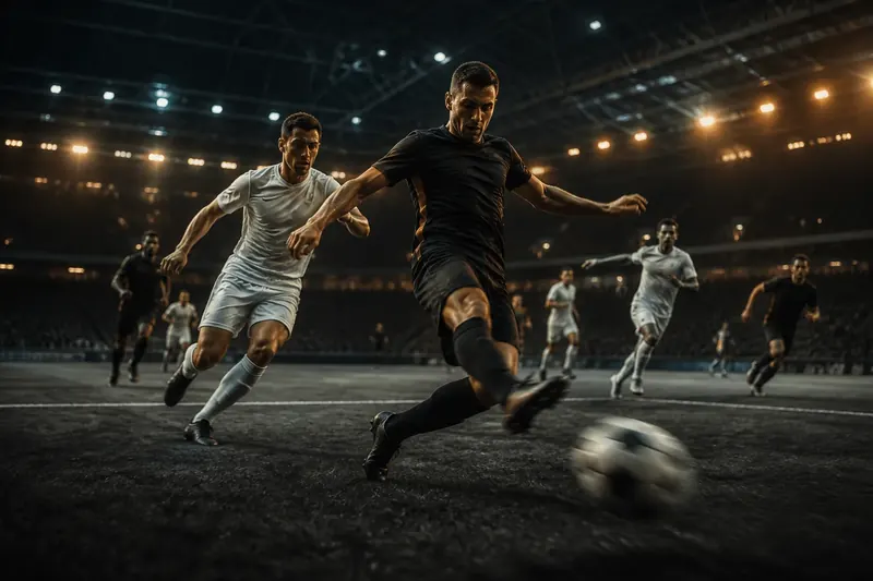 Multiplayer sports browser game atmosphere
