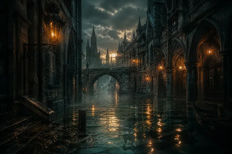 Narrative adventure browser game atmosphere